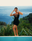 LAYER DRESS black